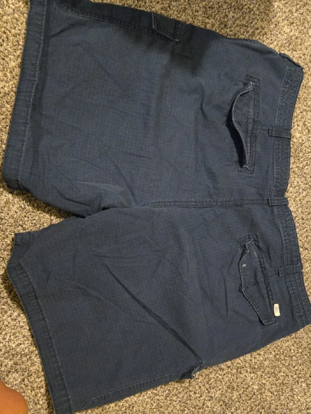 Izod Saltwater Men's Dark Blue Cargo Shorts 42